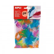 Apli Plumas Collage 14g - Colores Surtidos