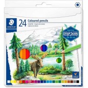 Staedtler 146C Pack de 24 Lapices de Colores - Mina Suave - Colores Surtidos