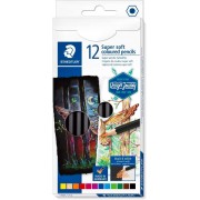 Staedtler Super Soft 149C Pack de 12 Lapices de Colores - Mina Extra Suave - Colores Surtidos