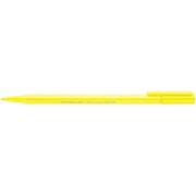 Staedtler Triplus Color 323 Rotulador de Punta Fina - Trazo 1mm Aprox - Tinta Base de Agua - Color Amarillo Neon