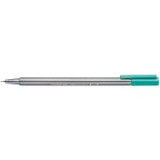 Staedtler Triplus Fineliner 334 Rotulador de Punta Fina - Trazo de 0.3mm - Tinta Base de Agua - Color Verde Esmeralda