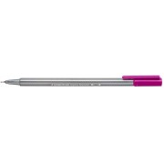 Staedtler Triplus Fineliner 334 Rotulador de Punta Fina - Trazo de 0.3mm - Tinta Base de Agua - Color Violeta Oscuro