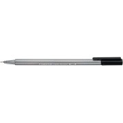 Staedtler Triplus Fineliner 334 Rotulador de Punta Fina - Trazo de 0.3mm - Tinta Base de Agua - Color Negro