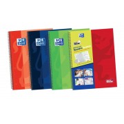 Oxford School Classic Write&Erase A4+ Europeanbook - Tapa Extradura - 1 Linea 2M - 100 Hojas - Colores Surtidos