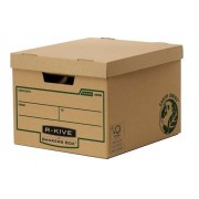 Fellowes Bankers Box Earth Gran Contenedor de Archivos - Montaje Manual - Carton Reciclado Certificacion FSC - Color Marron