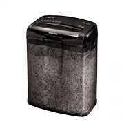 Fellowes M-7CM Destructora de Papel Manual Corte en Particulas P-4 - Destruye hasta 7 Hojas - Papelera de 13L - Color Negro