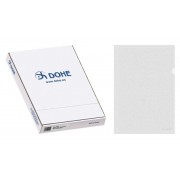 Dohe Caja de 100 Dossiers Uñero Basic 100 Micras - Tamaño Folio - Transparente