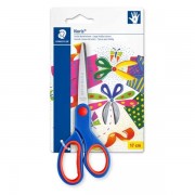 Staedtler Noris 965 Tijera Escolar - Acero Inoxidable - Agarre Ergonomico  - Color Azul