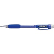 Pentel Fiesta II Portaminas HB 0.7mm con Goma - Incluye 2 Recargas - Grip de Goma - Diseño Ergonomico - Color Azul