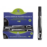 Bismark Rotulador para Pizarra 3mm - Punta Fina - Tinta de Secado Rapido - Facil de Borrar - Color Negro