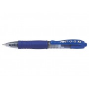 Pilot Boligrafo de Gel G2 Pixie XS Retractil - Punta de Bola Redonda 0.7mm - Trazo 0.32mm - Grip Ergonomico - Color Azul