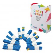 Dohe Cinta Metrica Flexible de Plastico - 100cm de Longitud - Ideal para Medir Lineas Curvas - Recomendado para Primaria