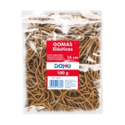 Dohe Gomas Elasticas - Longitud 14cm - Fabricadas en Latex de Gran Resistencia y Elasticidad - Bolsa de 100gr