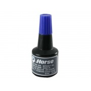 Horse Bote de Tinta para Tampon 30ml - Sin Aceite - Color Azul