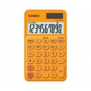 Casio SL-310UC Calculadora de Bolsillo - Calculo de Impuestos - Pantalla LCD de 10 Digitos - Solar y Pilas - Color Naranja