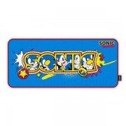 Energy Sistem Raton Gaming Pad ESG Sonic Classic - Tamaño XXL - Base de Goma Antideslizante - Color Azul