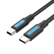 Vention Cable USB-C Macho a MiniUSB Macho - 2m - Color Negro