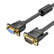 Vention Cable Extension VGA Macho a Hembra - 2m - Color Negro