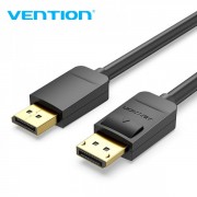 Vention Cable Displayport Macho a Displayport Macho 1.2 4K - 5m - Color Negro