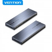 Vention Splitter HDMI 2.0 1x8 - 4K - Aluminio Negro