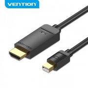 Vention Cable Conversor Mini Displayport Macho a HDMI Macho - 1.5m - Color Negro