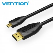 Vention Cable HDMI 1.4 Macho a Micro HDMI Macho - 3m - Color Negro