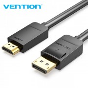 Vention Cable Conversor Displayport Macho a HDMI Macho - 3m - Color Negro