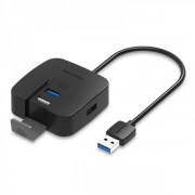 Vention HUB 4 en 1 de 1xUSB3.0 a 3xUSB2.0 - 0.15m - Color Negro