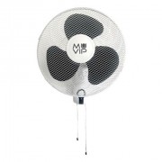 Muvip Ventilador de Pared - 45W - 3 Velocidades - Color Blanco